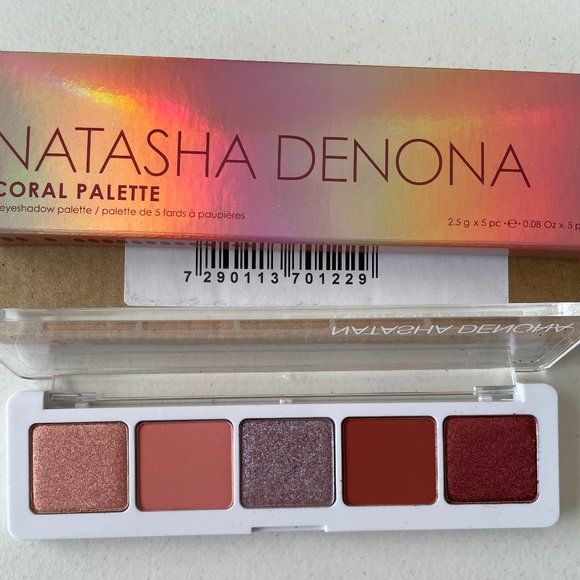NATASHA DENONA Coral Palette Net Wt 2.5g/0.08oz X 5 - Picture 1 of 7